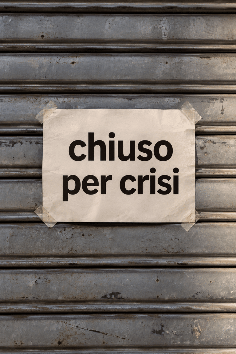 Sulla crisi del commercio la politica ha già perso