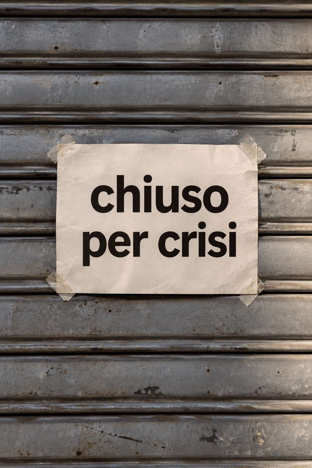 Sulla crisi del commercio la politica ha già perso