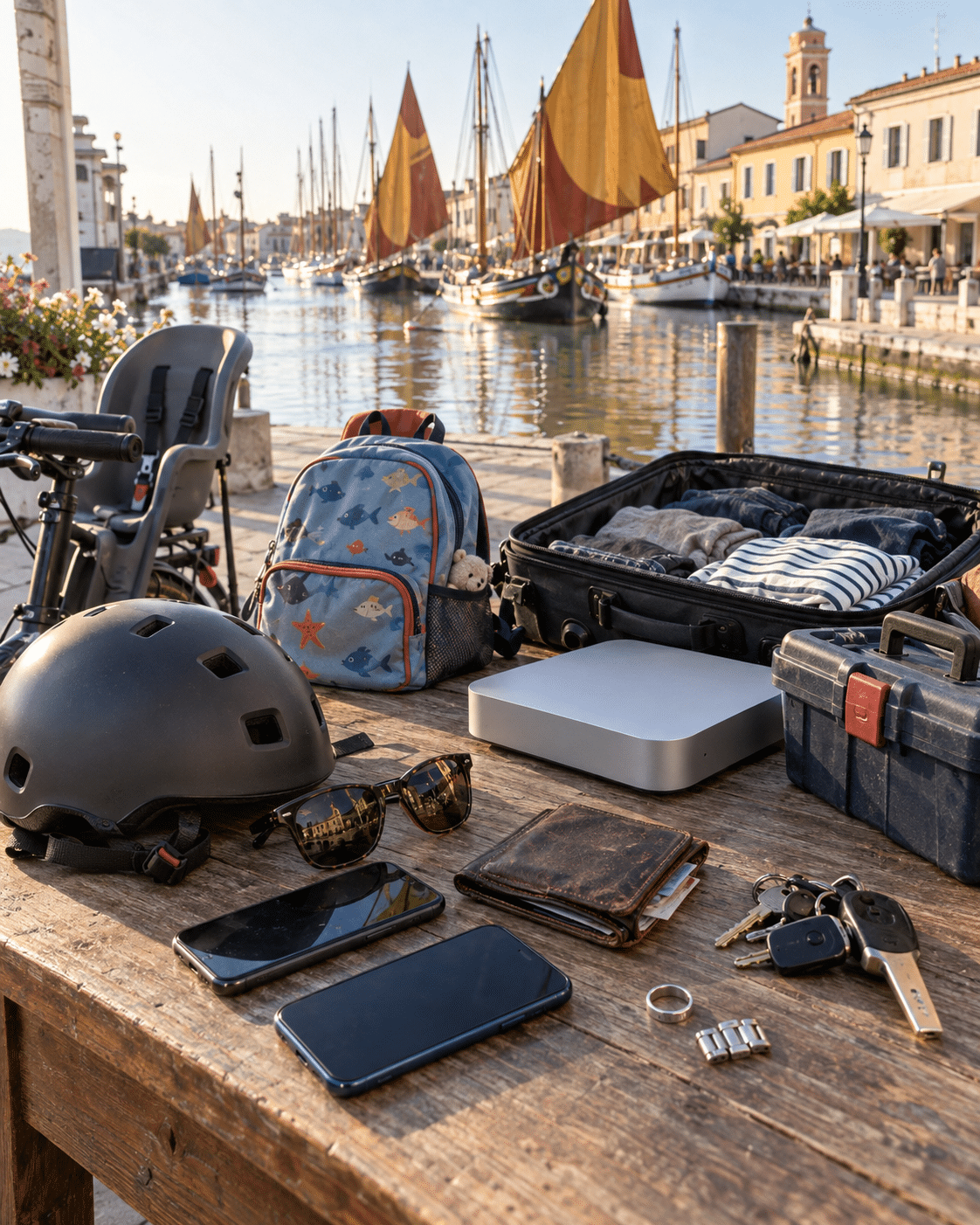 La Cesenatico delle cose perdute: in estate spariscono cellulari, bici e perfino un Mac Mini