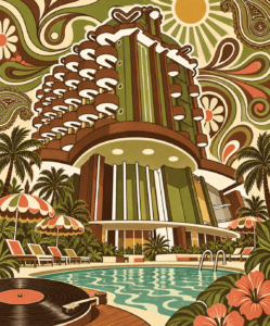 “Flamingo Pebbles”, Gatteo Mare riavvolge il tempo tra vinili, vintage e pool party