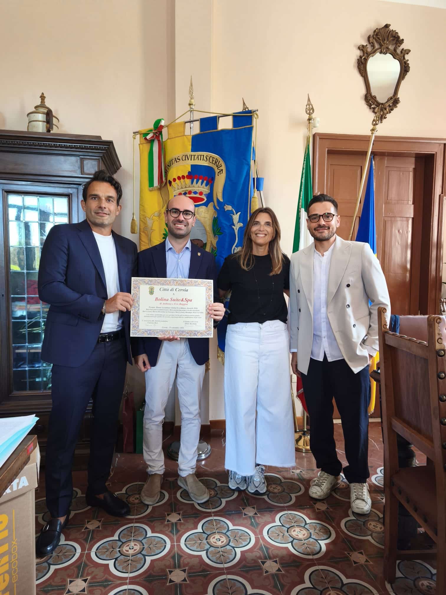 Due fratelli di Cesenatico conquistano l’ospitalità internazionale: quattro premi al Bolina Suite & Spa