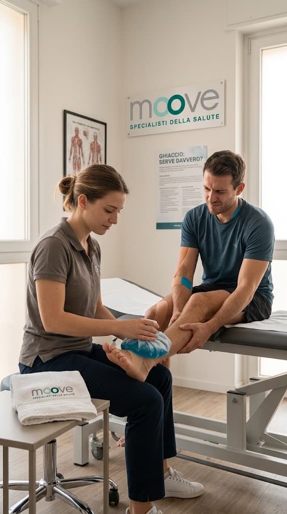 Ghiaccio dopo un trauma: serve davvero?