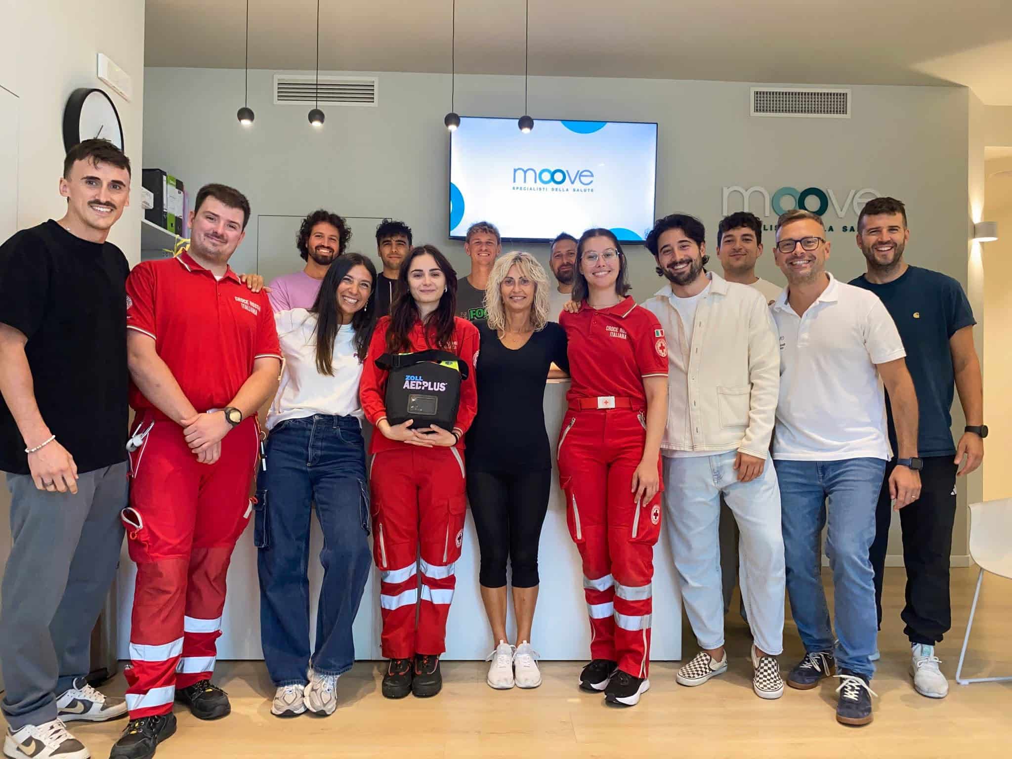 Moove dona un defibrillatore alla Croce Rossa di Cesenatico