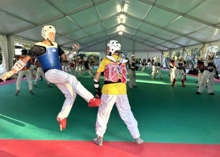 Taekwondo, oltre 200 atleti al Summer Camp del Villaggio Accademia